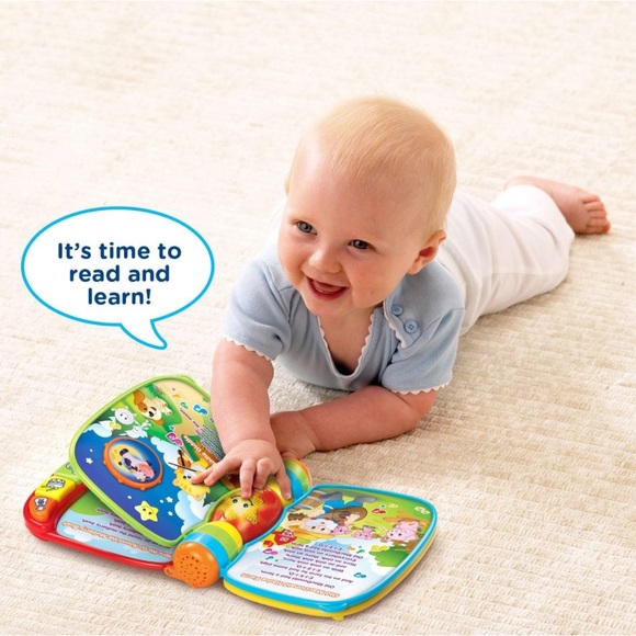 VTech Musical Rhymes Book Color Red for 6 Months to 3 Years - Picture 9 of 9